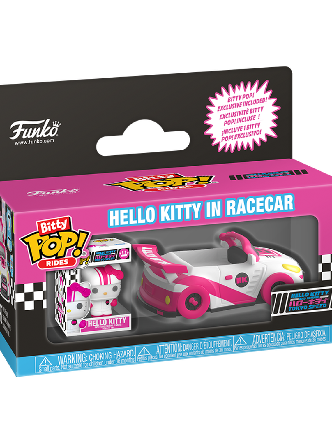 Bitty Pop! Hello Kitty in Racecar 1