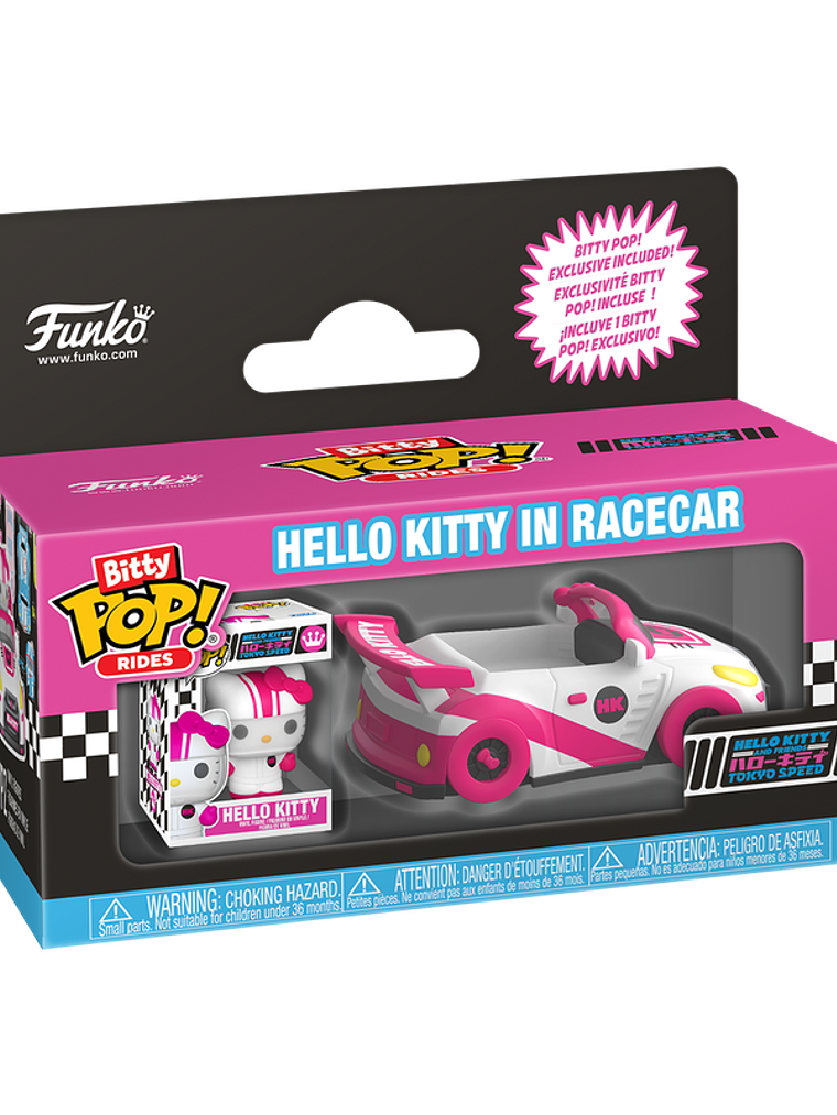 Bitty Pop! Hello Kitty in Racecar 1