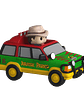 Bitty Pop! Dr. Alan Grant and Jurrassic SUV - thumbnail 2