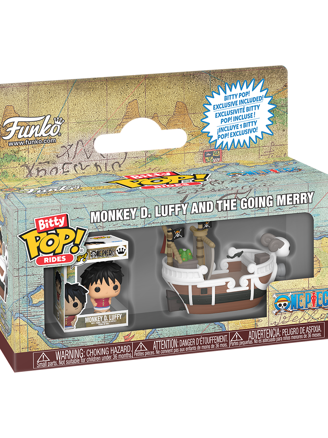 Bitty Pop! Monkey D. Luffy and The Going Merry 1