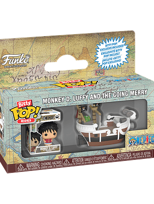 Bitty Pop! Monkey D. Luffy and The Going Merry
