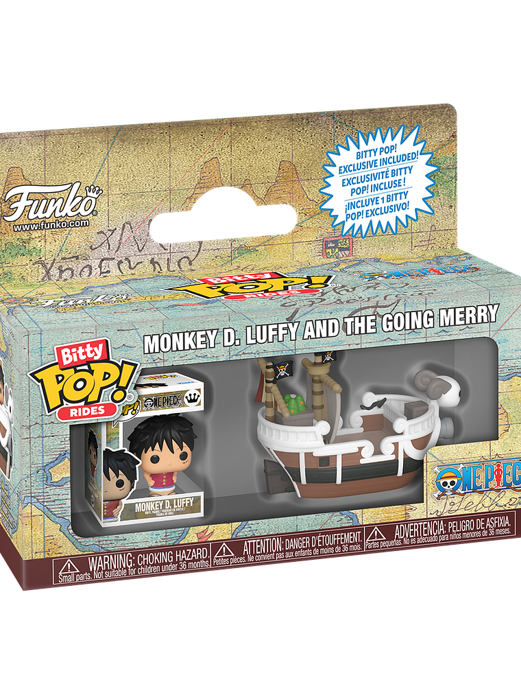 Bitty Pop! Monkey D. Luffy and The Going Merry 1
