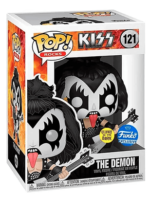 Funko Pop! The Demon - Glows in the dark | Kiss