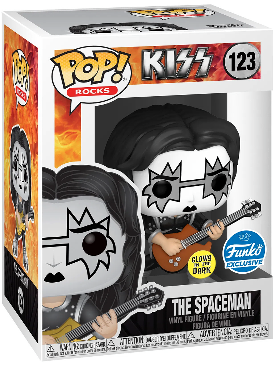 Funko Pop! The Spaceman 123 - Glows in the dark | Kiss 1