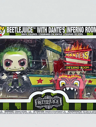 Funko Pop! Beetlejuice with Dante´s Inferno Room | Beetlejuice