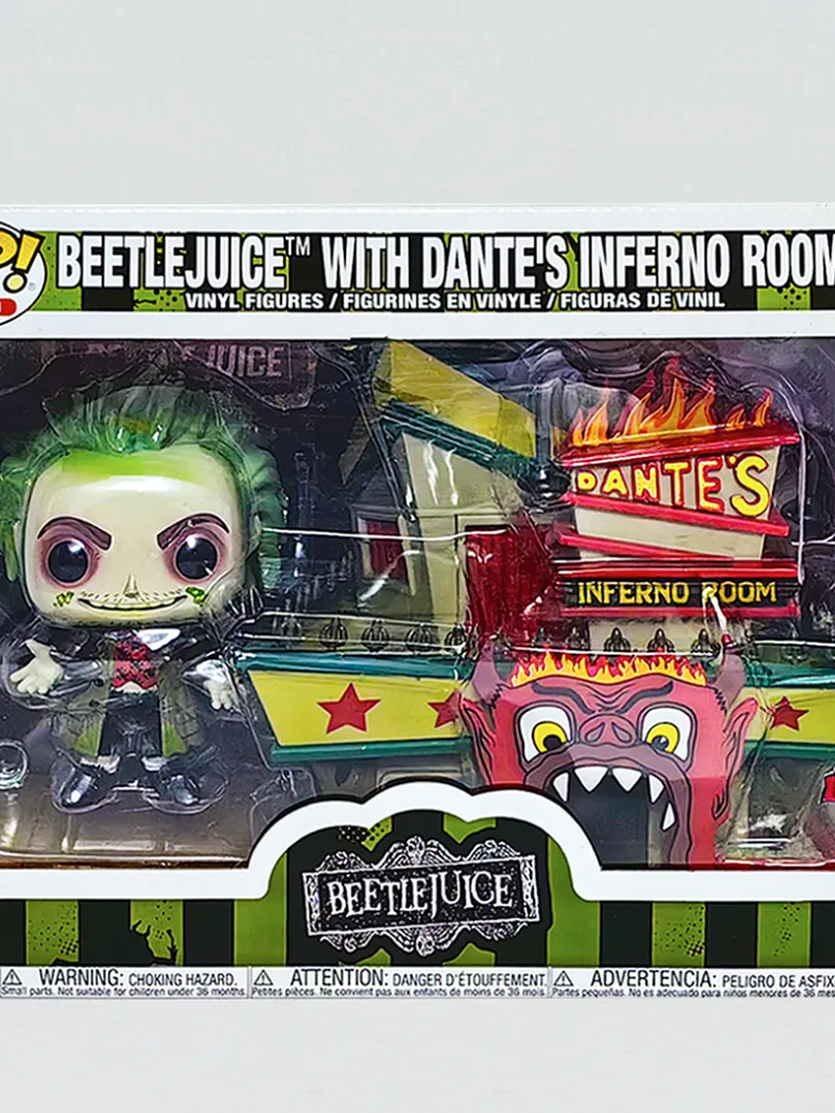 Funko Pop! Beetlejuice with Dante´s Inferno Room | Beetlejuice 1