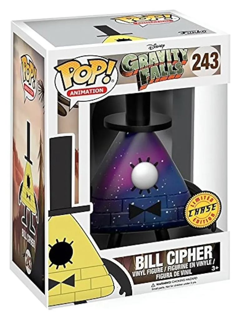Funko Pop! Bill Cipher 243 CHASE | Gravity Falls 1