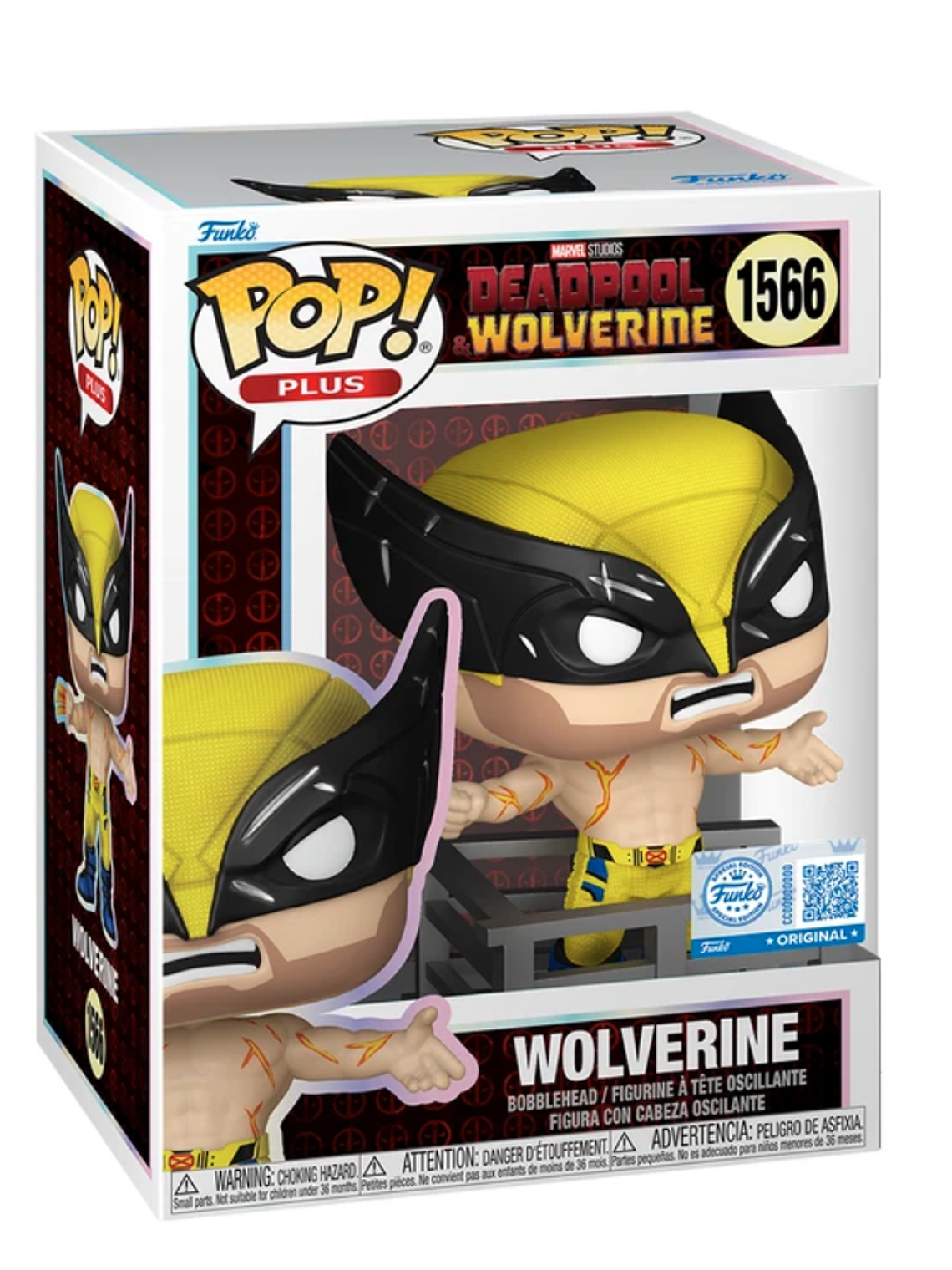 Funko Pop! Wolverine 1566 | Deadpool Wolverine 1