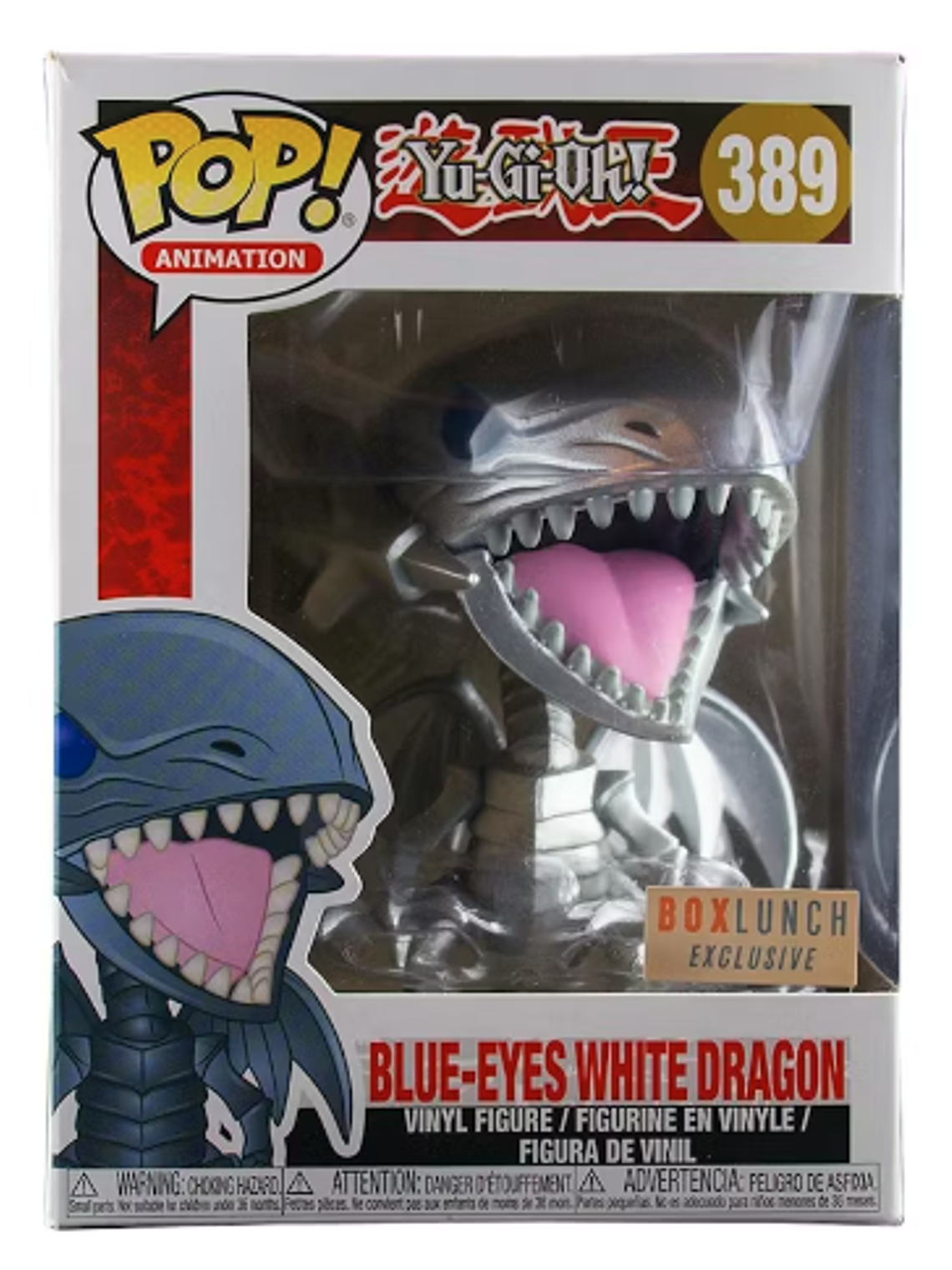 Funko Pop! Blue-Eyes White Dragon 389 | Yu-Gi-Oh 1