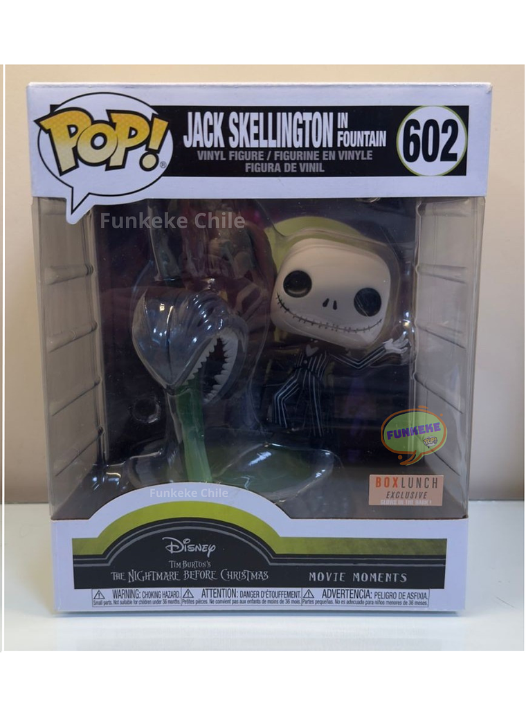 Funko Pop! Jack Skellington in fountain 602 - Glows in the dark | El extraño mundo de Jack 1