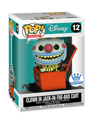 Funko Pop! Clown in Jack-in-the-Box Cart 12 | El extraño mundo de Jack