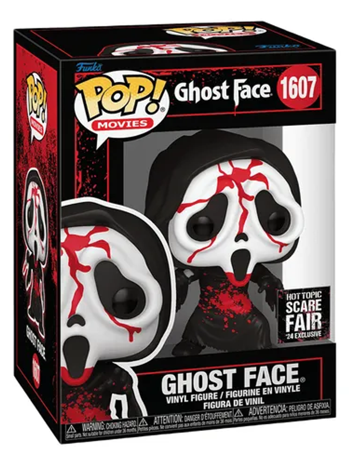Funko Pop | Ghost Face 1607 | Hot Topic | Scarefair Bloody Terror  1