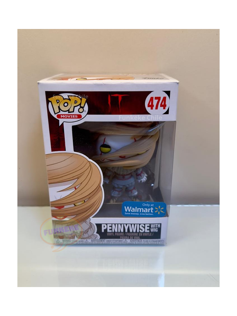 Funko Pop! Pennywise with wig 474 - IT 1