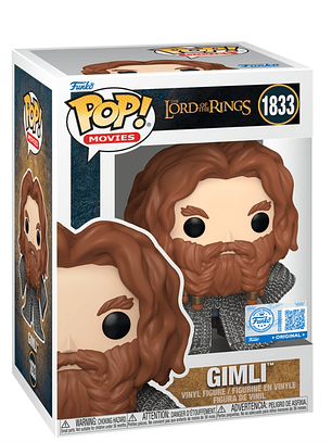 Funko Pop! Gimli 1833 | El señor de los anillos