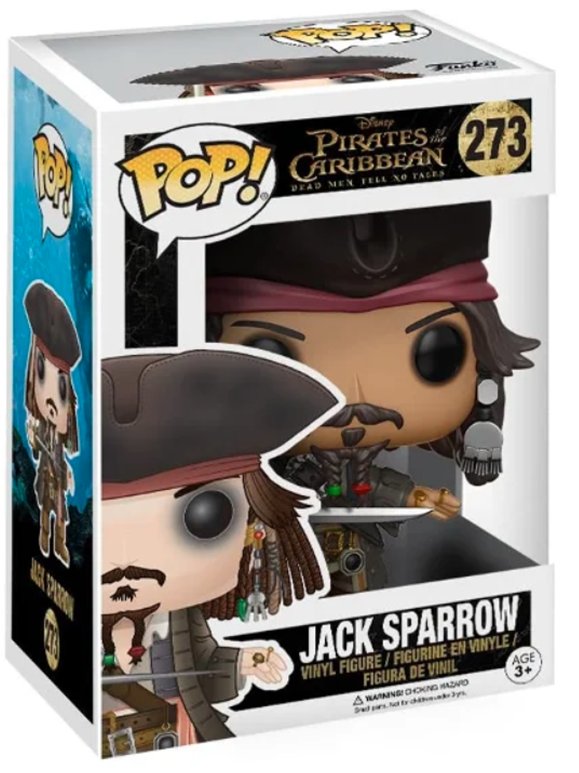 Funko Pop! Jack Sparrow 273 | Piratas del Caribe 1
