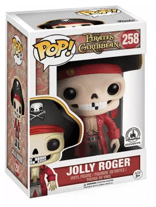 Funko Pop! Jolly Roger 258 | Piratas del Caribe
