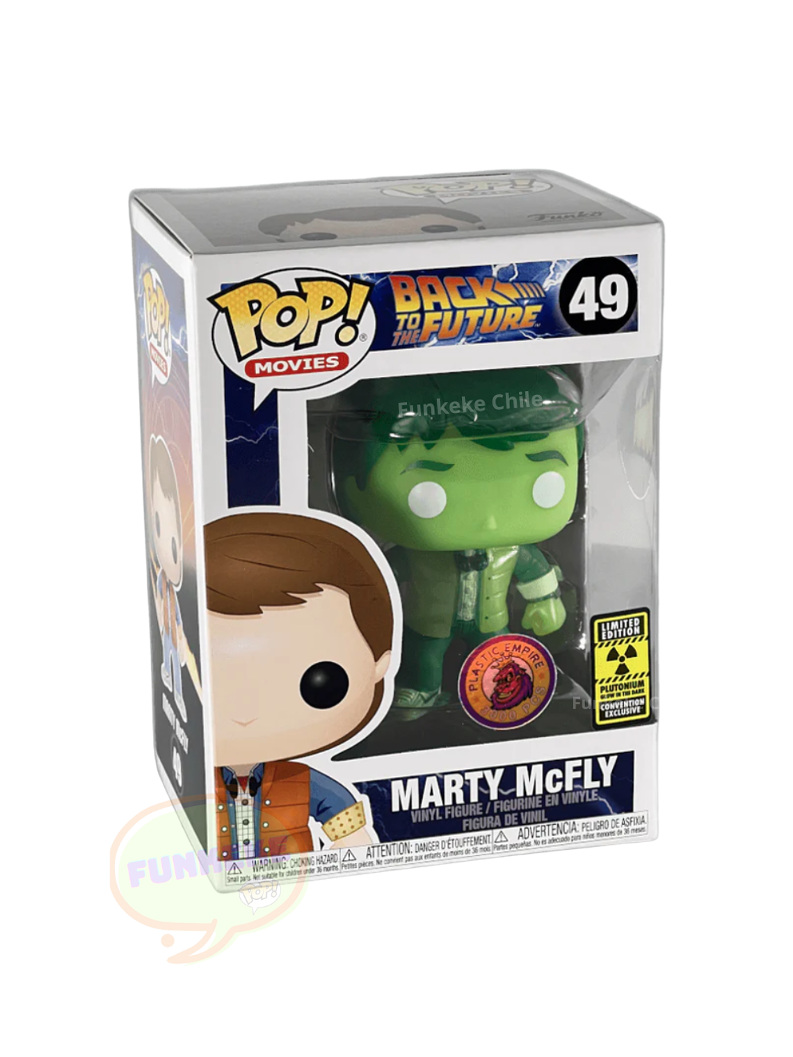 Funko Pop! Marty McFly 49 Plutonium | Back to the future 1