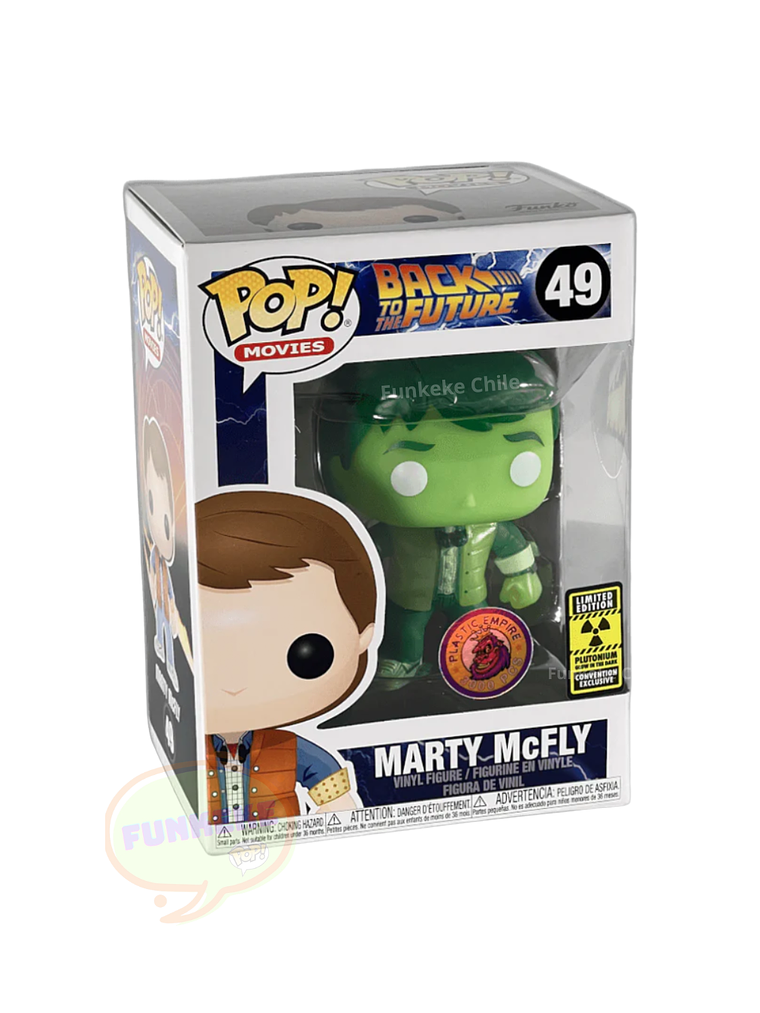 Funko Pop! Marty McFly 49 Plutonium | Back to the future 1