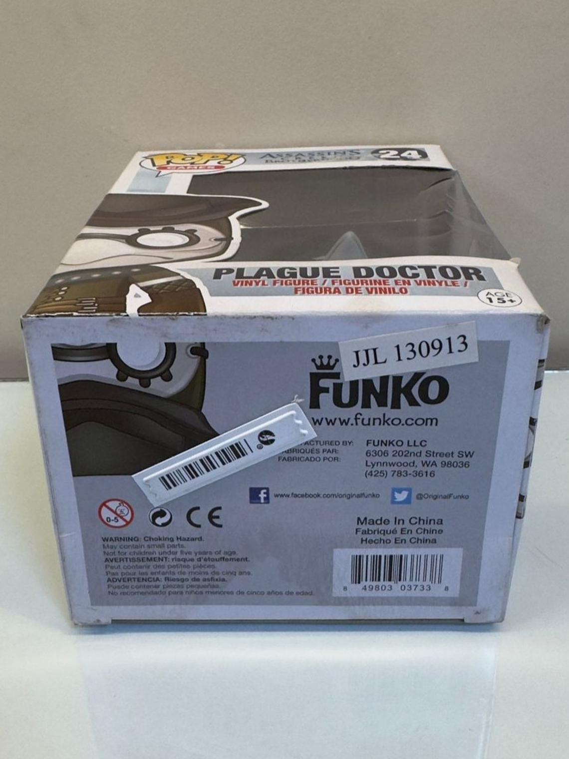 Funko Pop! Plague Doctor 24 | Assassin´s Creed Brotherhood (Caja con detalle) 2