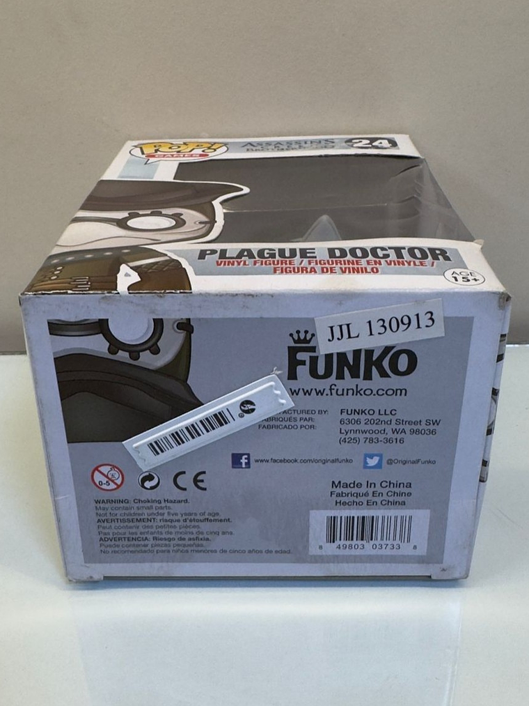 Funko Pop! Plague Doctor 24 | Assassin´s Creed Brotherhood (Caja con detalle) 2