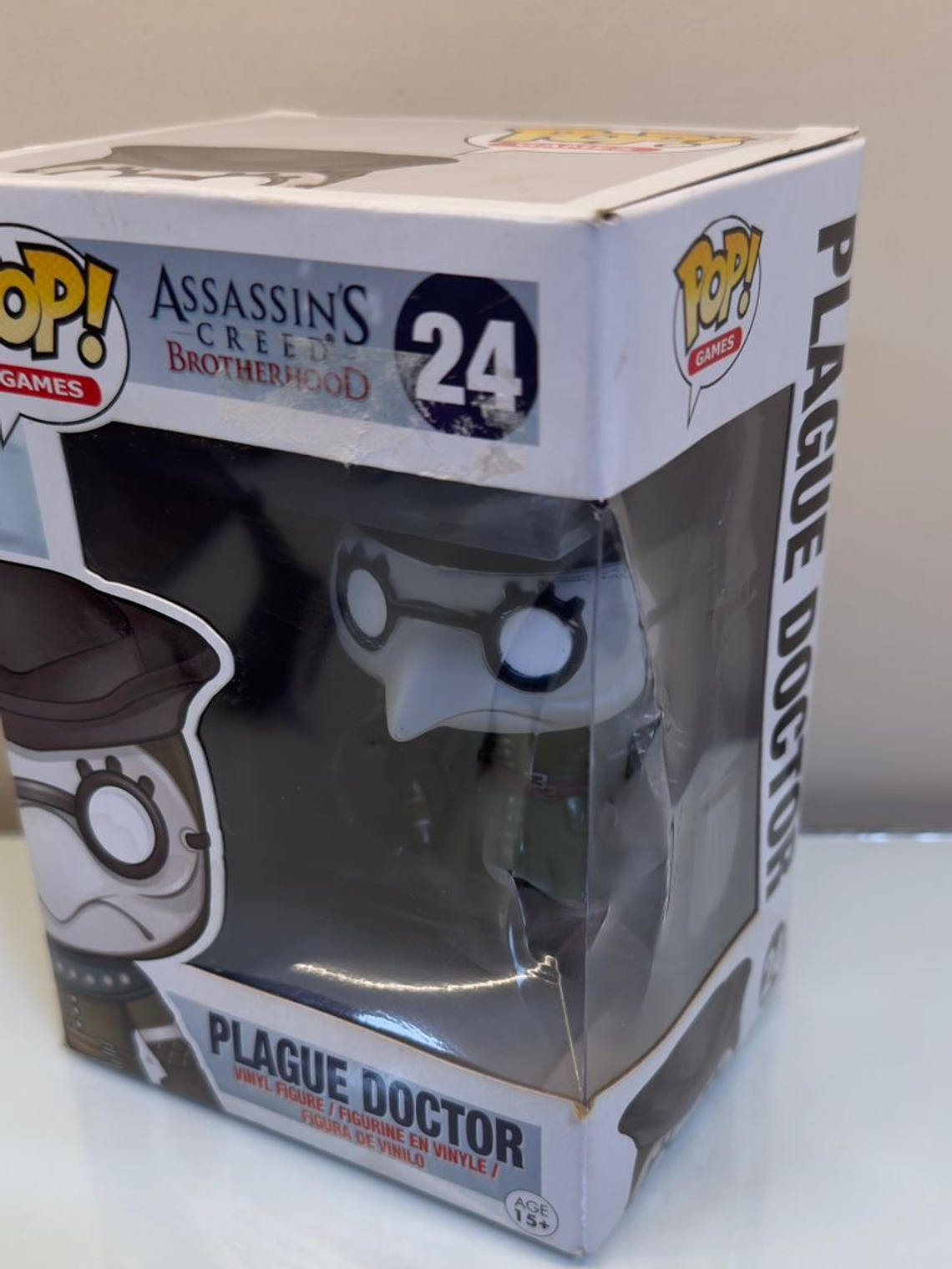 Funko Pop! Plague Doctor 24 | Assassin´s Creed Brotherhood (Caja con detalle) 3