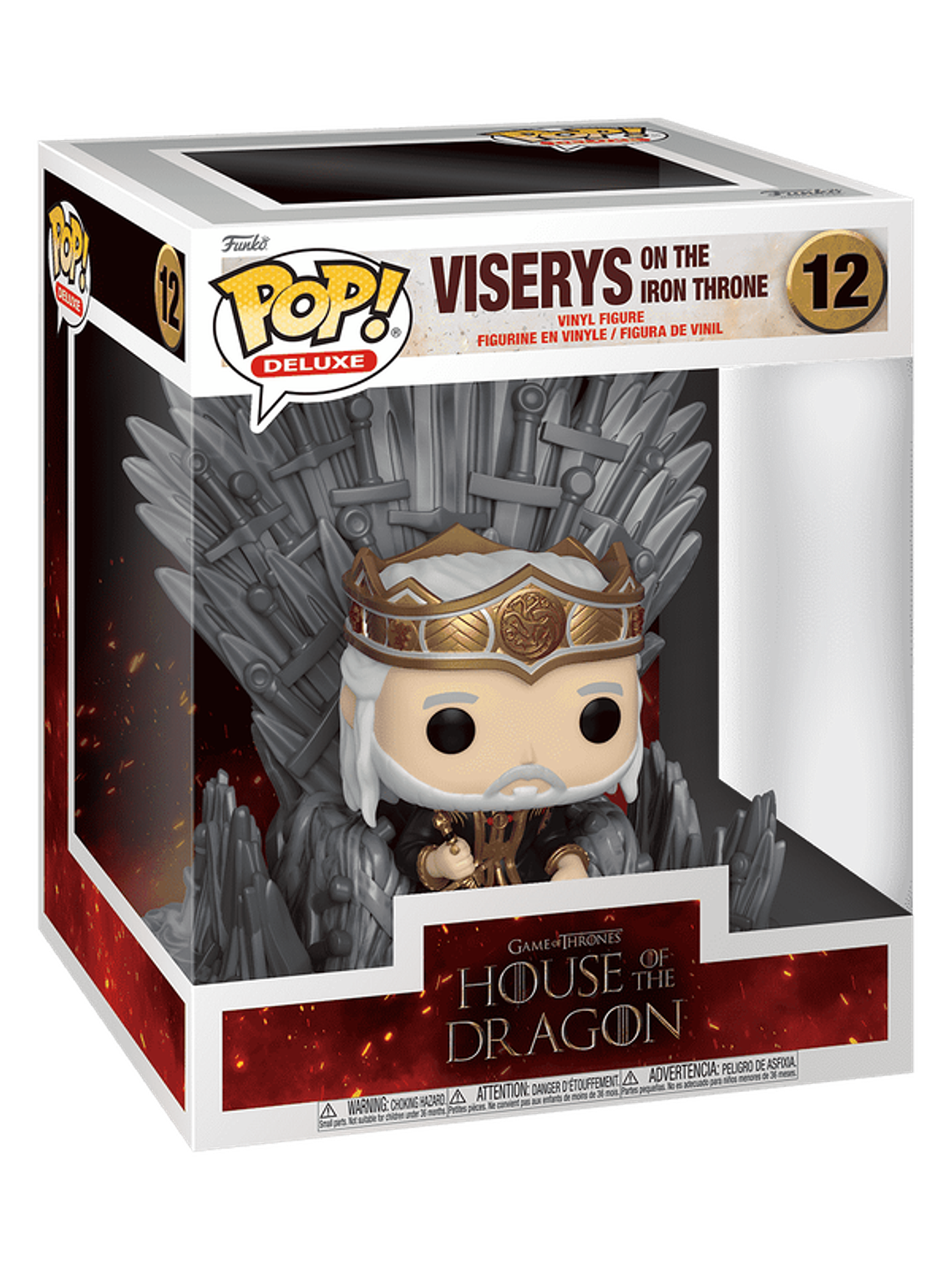 Funko Pop! Viserys on the Iron Throne 12 | La casa del dragón 1