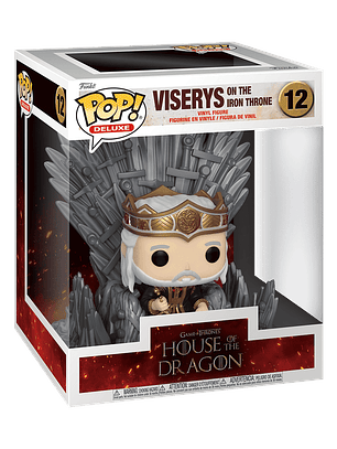 Funko Pop! Viserys on the Iron Throne 12 | La casa del dragón