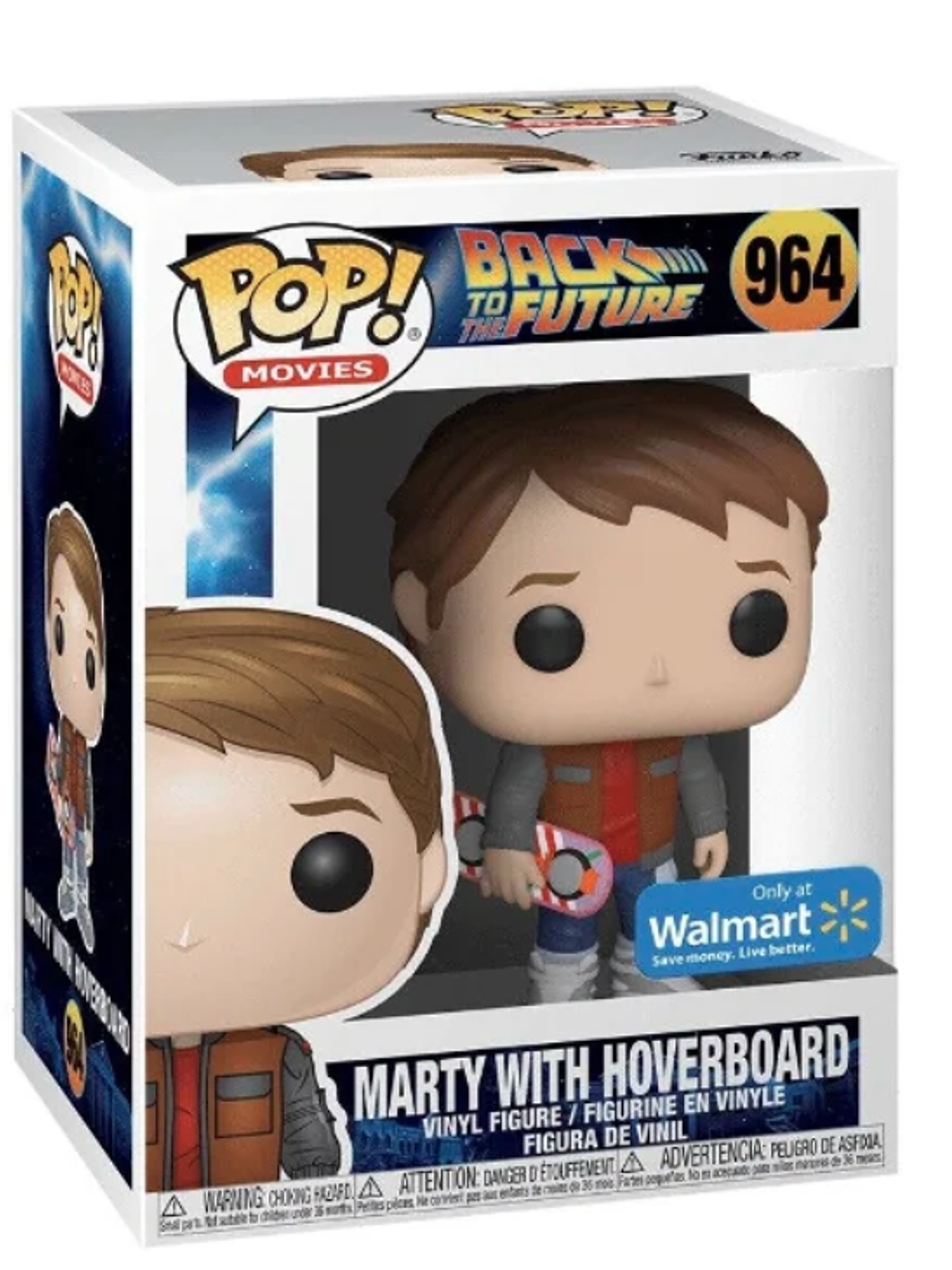 Funko Pop! Marty with Hoverboard 964 | Back to the future 1