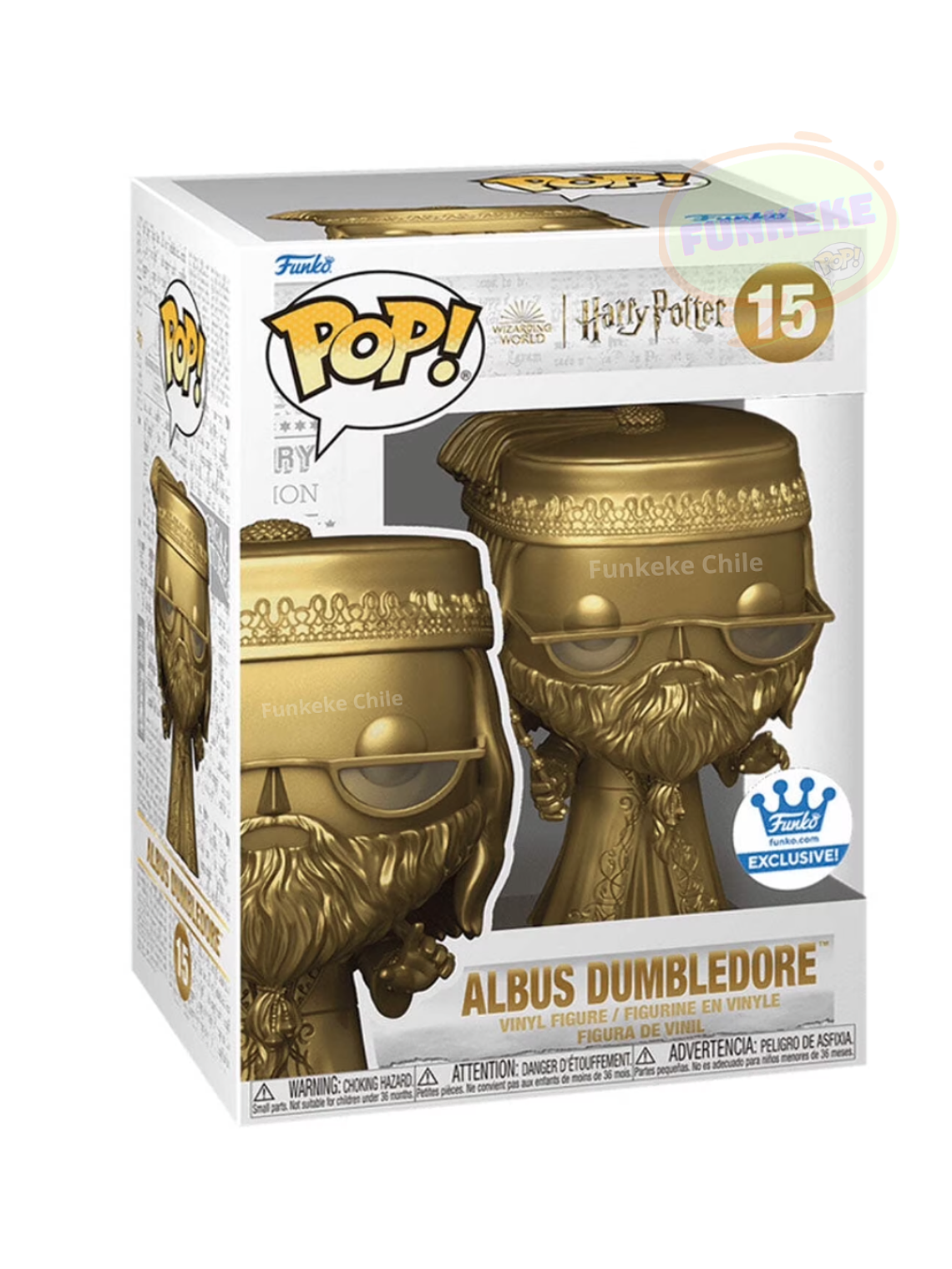 Funko Pop! Albus Dumbledore 15 | Harry Potter (Dorado Funko Shop) 1