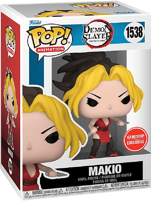 Funko Pop! Makio 1538 | Demon Slayer Kimetsu No Yaiba - Gamestop