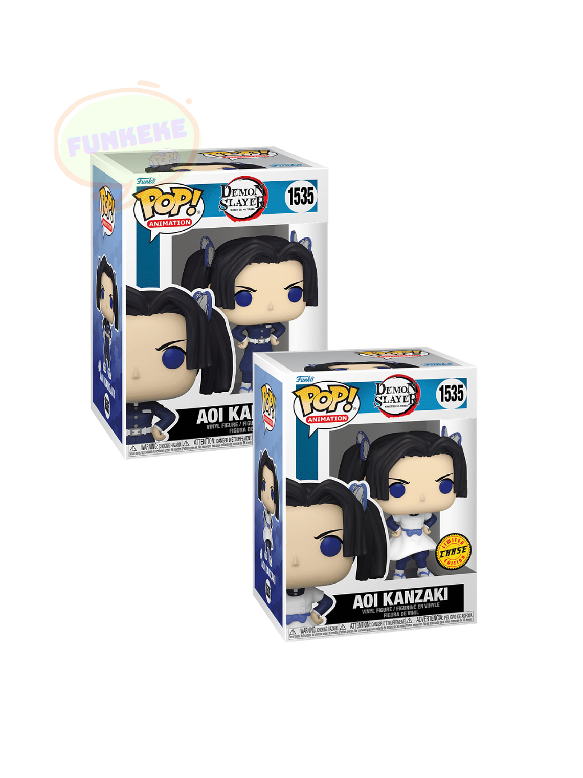 Funko Pop! Aoi Kanzaki 1535 BUNDLE - 1 normal + 1 chase | Demon Slayer 1
