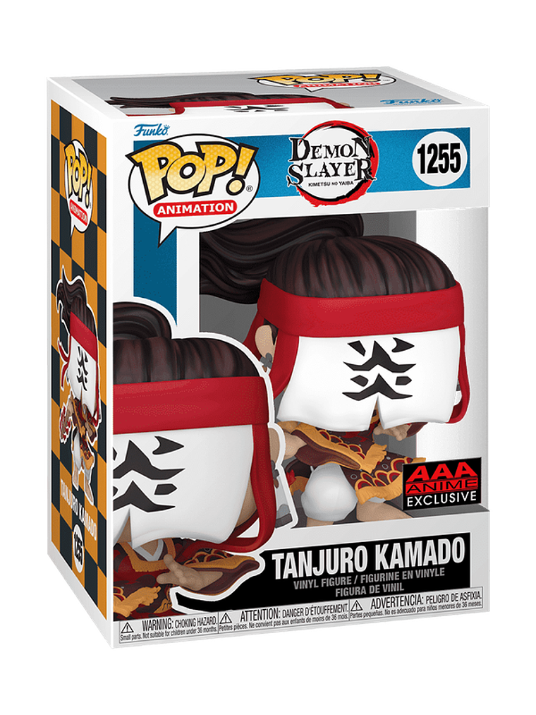 Funko Pop! Tanjuro Kamado 1255 | Demon Slayer AAA Anime Exclusive 1