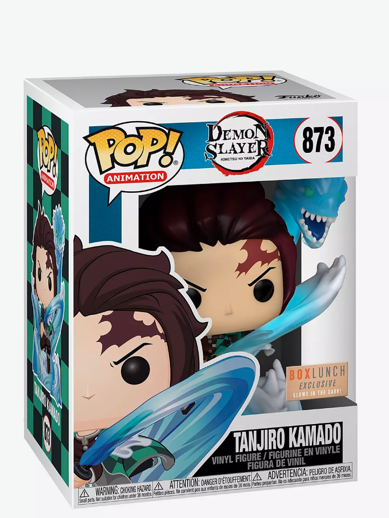Funko Pop! Tanjiro Kamado 873 Glows in the dark - Demon Slayer Kimetsu No Yaiba (Box Lunch) 1