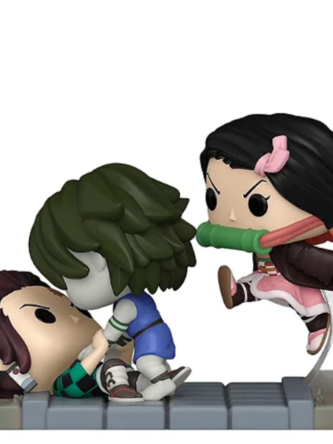 Funko Pop! Tanjiro & Nezuko vs. Temple Demon 1419 | Demon Slayer 2