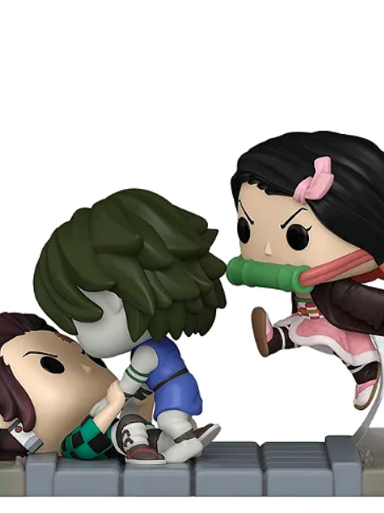 Funko Pop! Tanjiro & Nezuko vs. Temple Demon 1419 | Demon Slayer 2