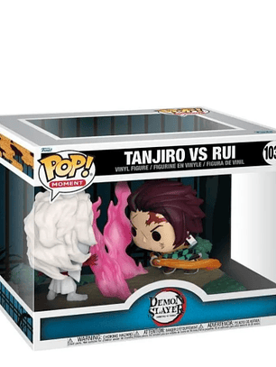 Funko Pop! Tanjiro vs. Rui | Demon Slayer