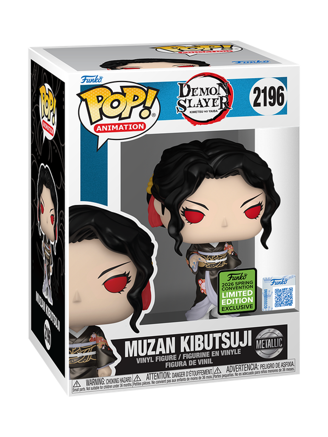 Funko Pop! Muzan Kibutsuji 2196 | Demon Slayer 1