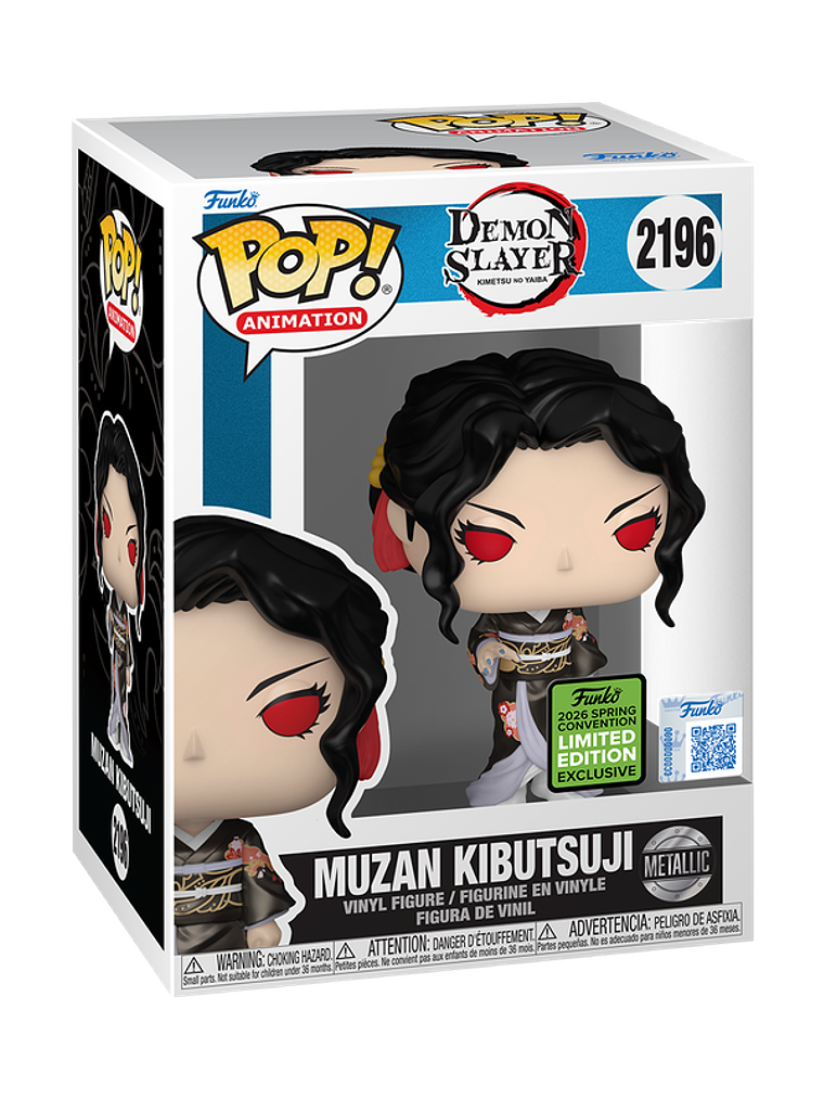 Funko Pop! Muzan Kibutsuji 2196 | Demon Slayer 1
