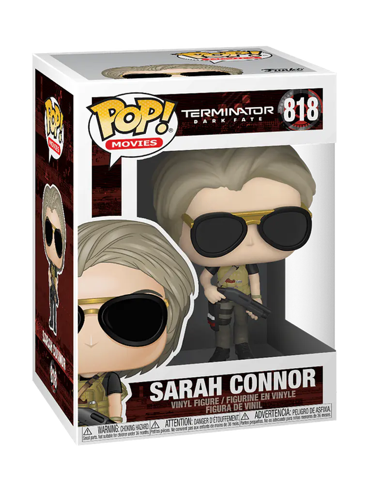 Funko Pop! Sarah Connor 818 | Terminator BUNDLE Nomal+Chase 2