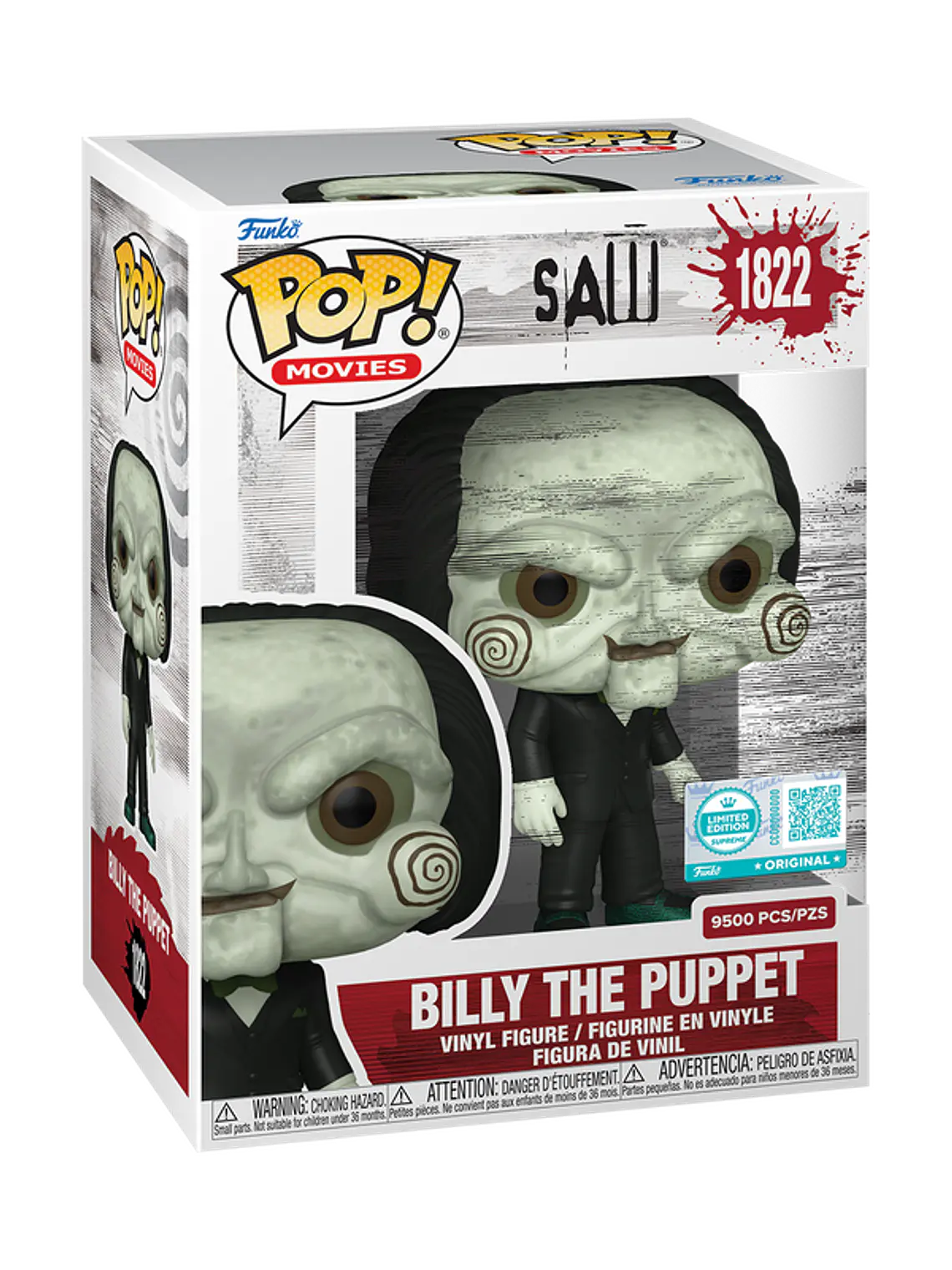 Funko Pop! Billy The Puppet 1822 | SAW 9500 piezas 1