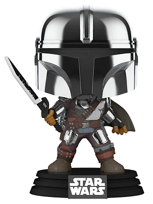 Funko Pop! The Mandalorian with dark saber 491 | The Mandalorian