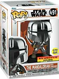 Funko Pop! The Mandalorian with dark saber 491 | The Mandalorian - Miniatura 1