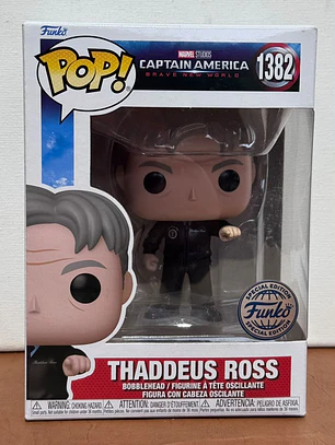 Funko Pop! Thaddeus Ross 1382 | Captain America Marvel