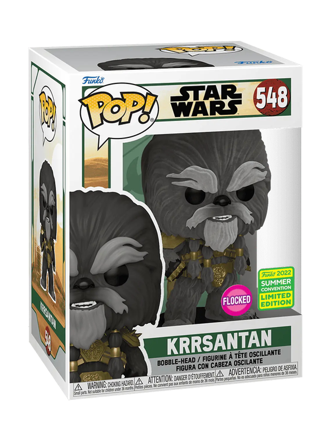 Funko Pop! Krrsantan 548 (Flocked) | The Mandalorian 1