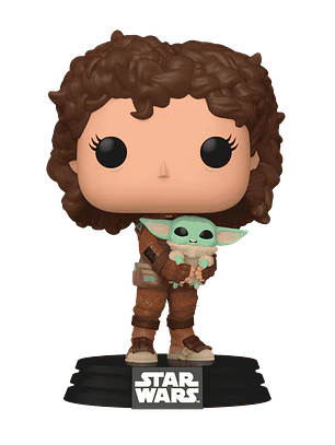 Funko Pop! Peli Motto with Grogu 665 | The Mandalorian