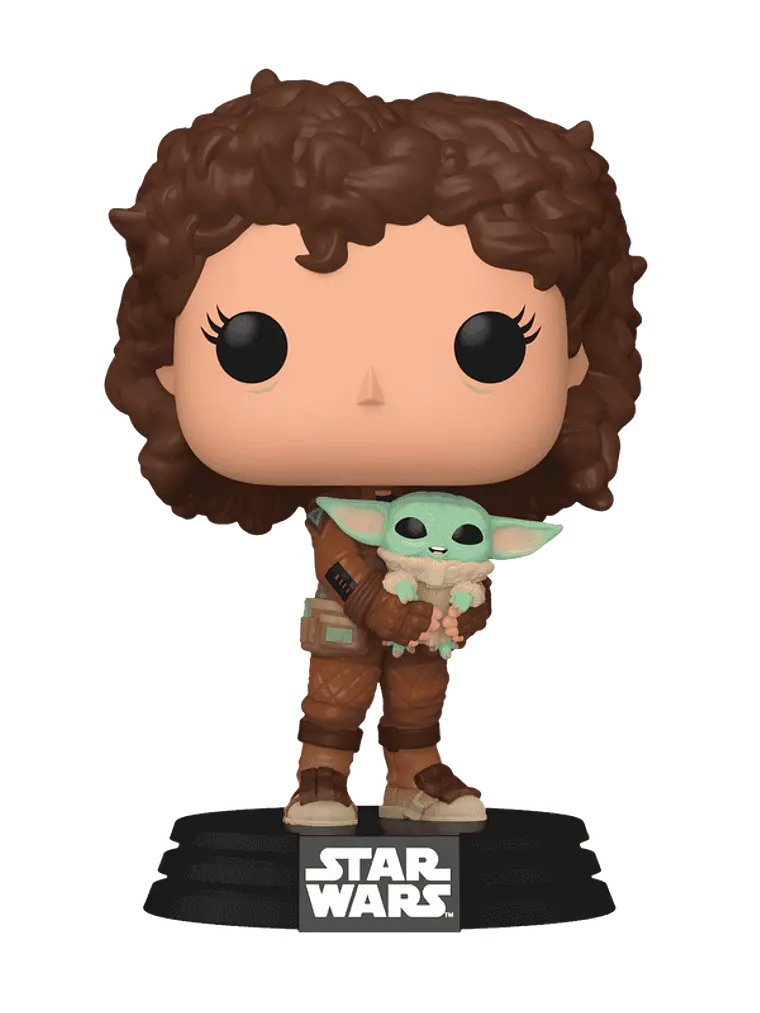 Funko Pop! Peli Motto with Grogu 665 | The Mandalorian 2
