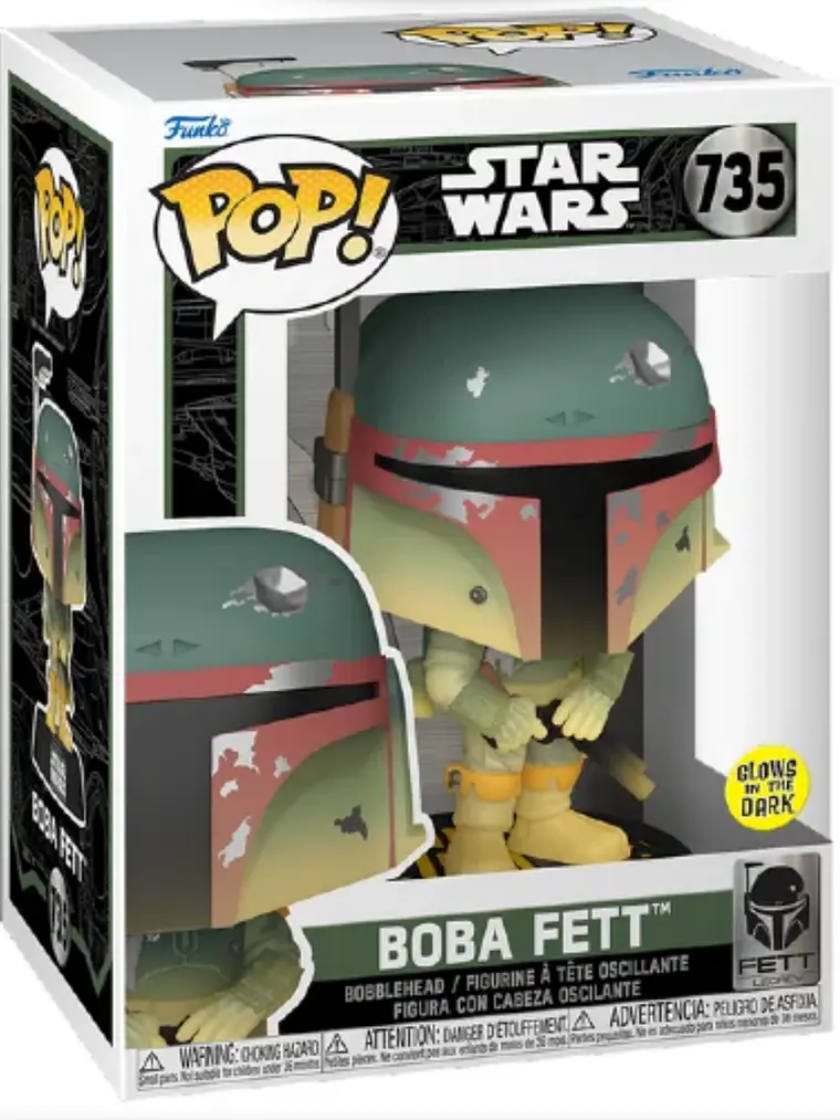 Funko Pop! Boba Fett 735 Glows in the dark | Star Wars 1