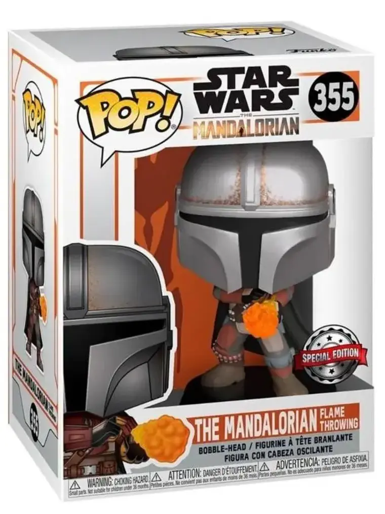 Funko Pop! The Mandalorian Flame Throwing 355 | The Mandalorian 1