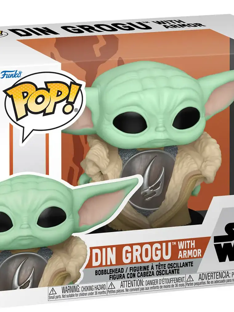 Funko Pop! Din Grogu with armor 712 | The Mandalorian 1