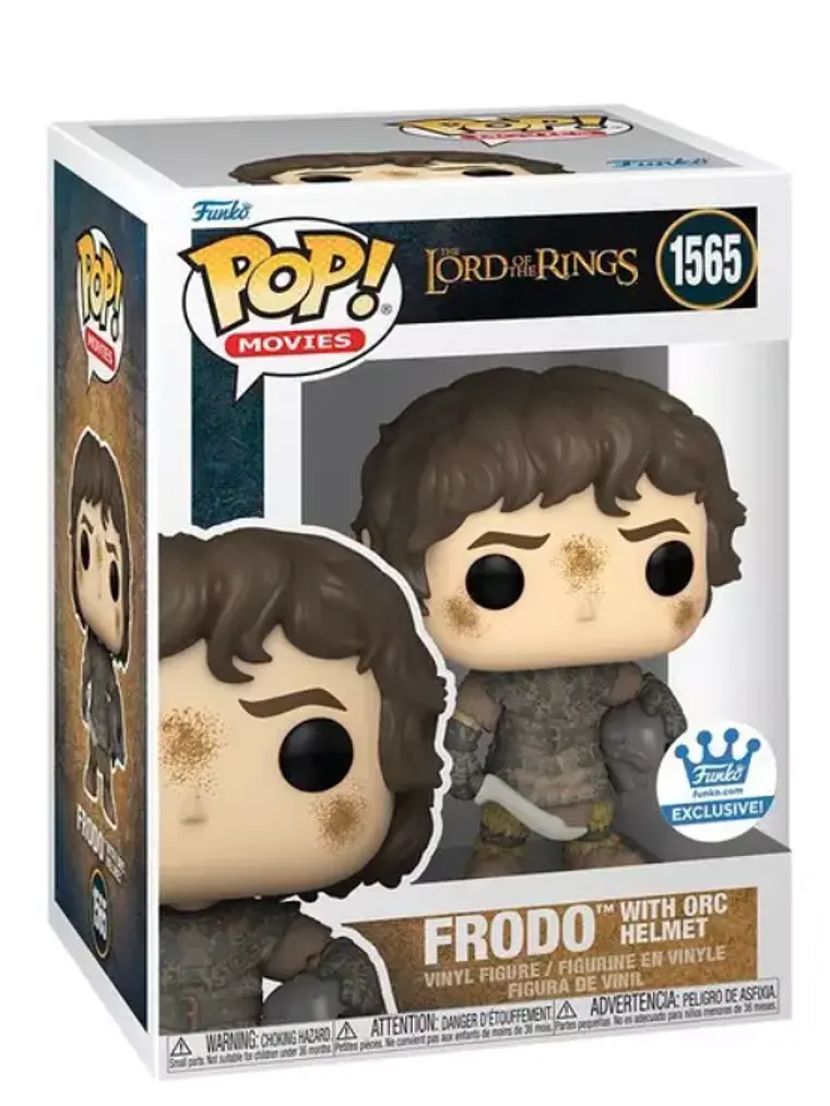 Funko Pop! Frodo with Orc Helmet 1565 | El Señor de los Anillos 1